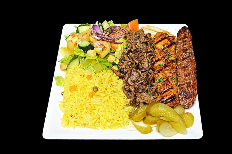 TRIO-MIX PLATTER