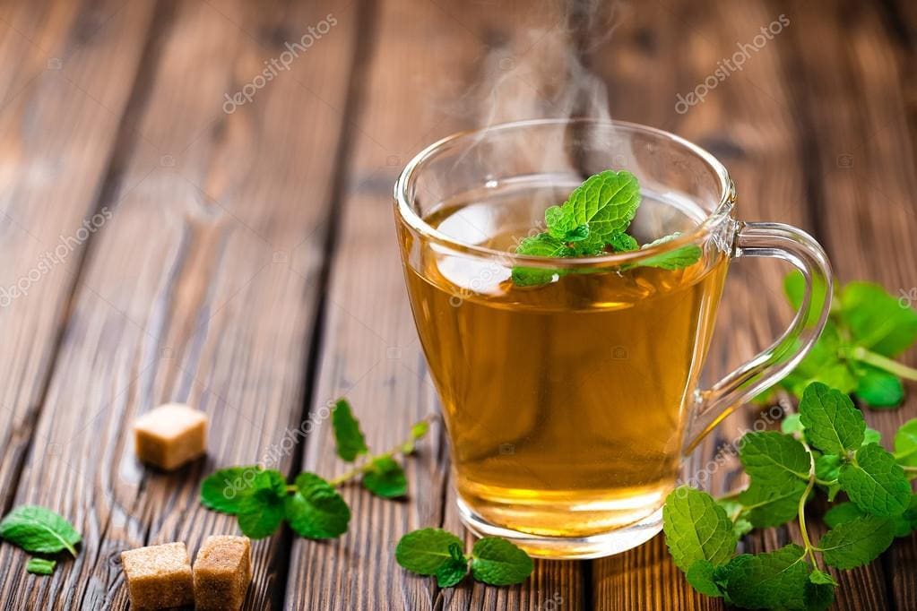 HOT MINT TEA
