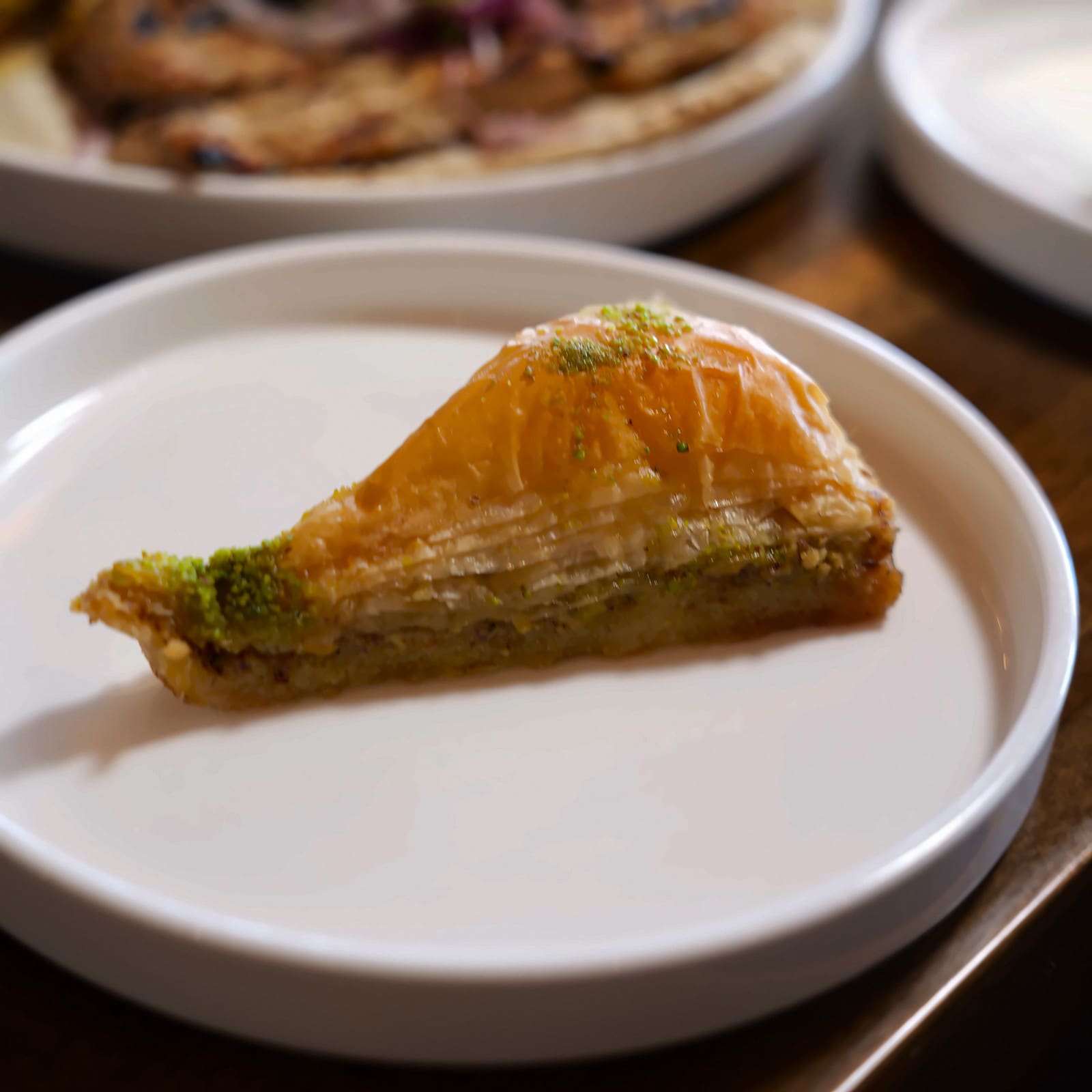 PISTACHIO BAKLAVA SLICE