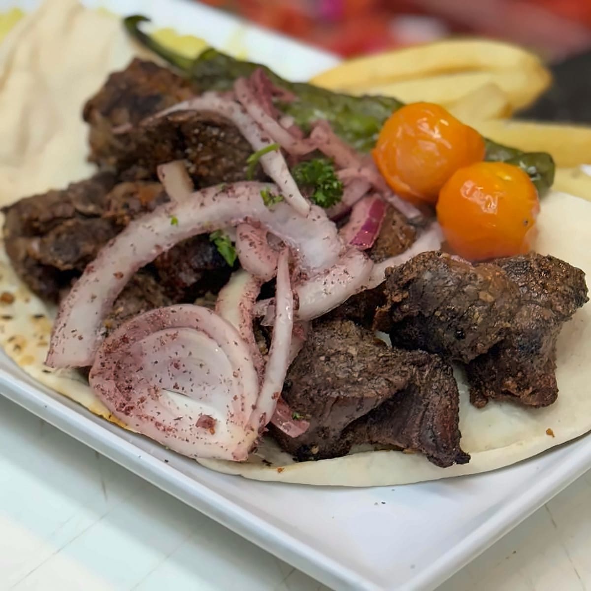 SIDE BEEF KABAB