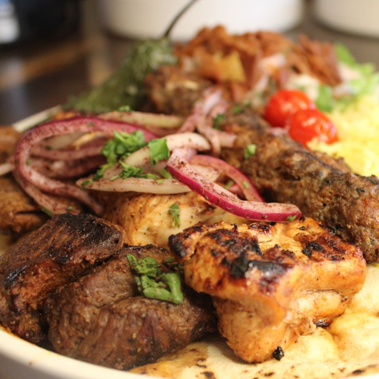 KABAB MIX PLATTER (15 people)