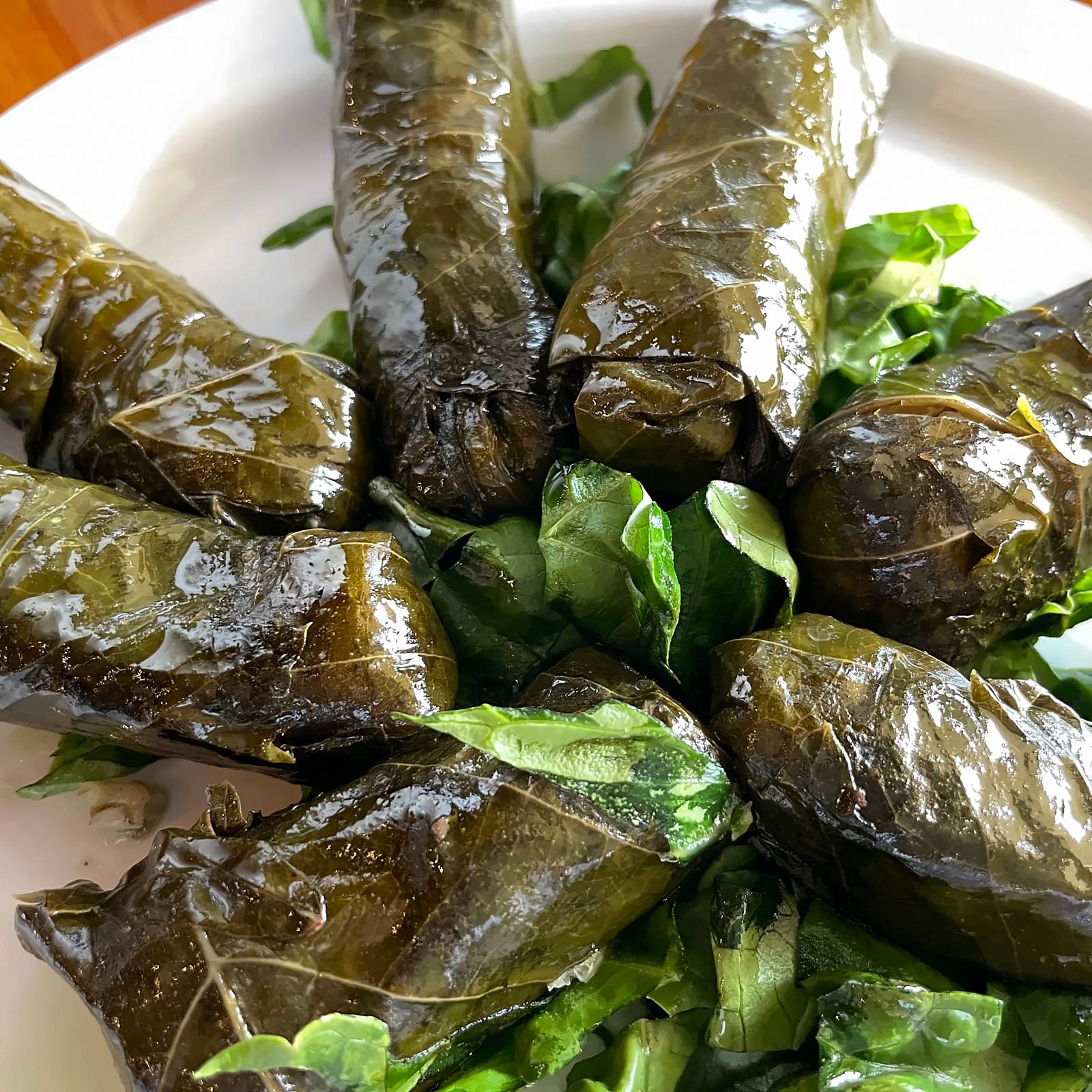 VEGETARIAN GRAPE LEAVES (DOZEN)