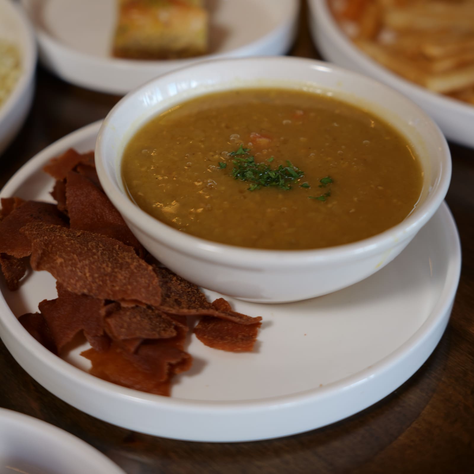 SPICY LENTIL SOUP